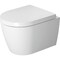 Duravit Toilet Wm, 18 7/8", Me By Starck Washdown, 4.5 l gpf, Wall Mount, White Alphin 2530090092 - alternate 4